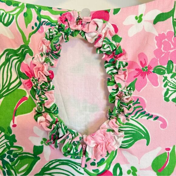 Lilly Pulitzer Pink Jubilee Tiger Lily Shift Dress 6 - Picture 5 of 13